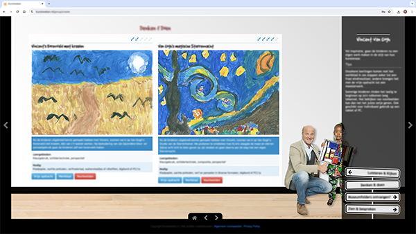 El Sitio web de la clase