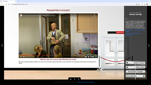 El Sitio web de la clase